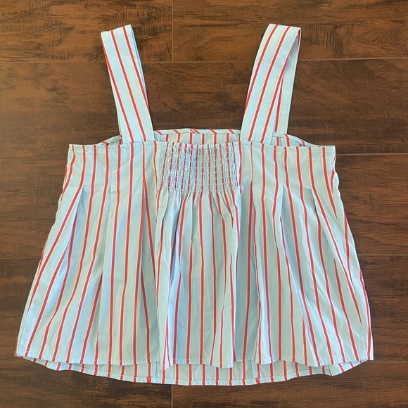 Mersea Voyageur Cropped Stripes top sz S - Picture 2 of 4